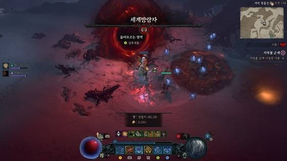 6시즌의 이벤트인 세계방랑자의 경우 수행 단계가 다소 복잡했다. 주기적으로 등장하는 세계방랑자를 쫓아다니며 소환하는 몬스터를 사냥하고 최종적으로 세계방랑자도 제압해 ‘끓어오르는 영역’에 진입해 던전을 완료하는 형태였다. 보상으로 주어지는 비약의 효과가 좋다는 점, 사전 체험 버전 기준으로 부족했던 제작 재료를 획득하기 좋았던 점이 아니라면 다른 콘텐츠에 비해 순위가 밀리는 편이었다.