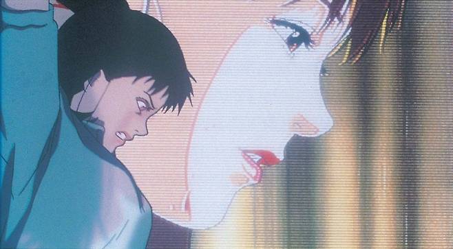 호러 애니메이션 <퍼펙트 블루>는 만화가였던 곤 사토시가 애니메이션 감독으로 처음 도전한 작품이었다. 튜브엔터테인먼트 제공