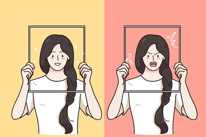 타인을 지나치게 신경쓰는 사람은 다른 사람의 웃는 얼굴보다 화난 얼굴을 더 민감한 신호로 받아들이고, 이로 인한 불안감을 더 많이 느낀다. 게티이미지