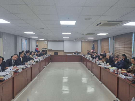 The fifth meeting for the 12th SMA negotiations between Korea and the United States is being held at the National Defense University Seoul Campus in Yongsan District, central Seoul, on July 10. [MINISTRY OF FOREIGN AFFAIRS]