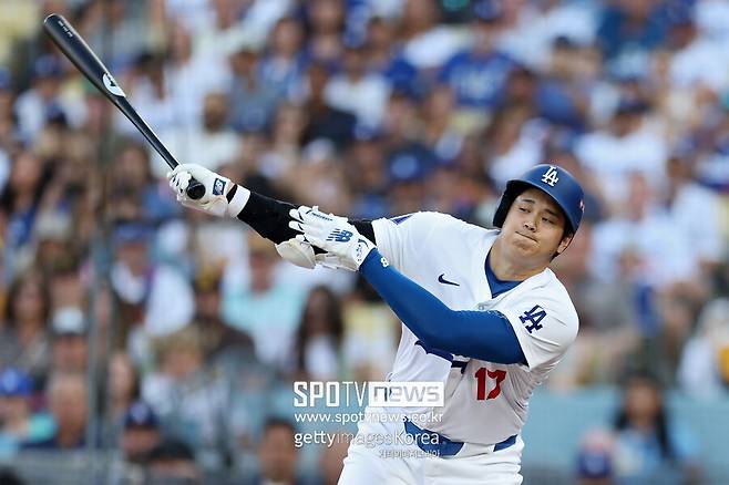 ▲ LA 다저스 오타니 쇼헤이는 다르빗슈 유에게 꽁꽁 묶였고, 오타니가 묶이자 다저스 타선은 좀처럼 살아나지 못했다.