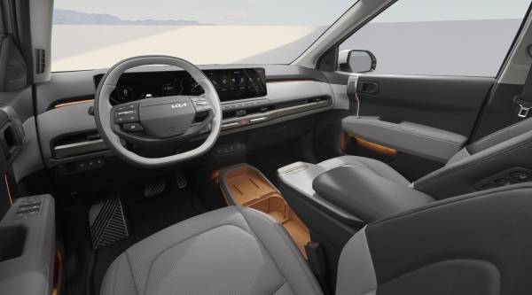 기아 EV3의 실내 디자인은 EV9과 많은 부분을 공유한다