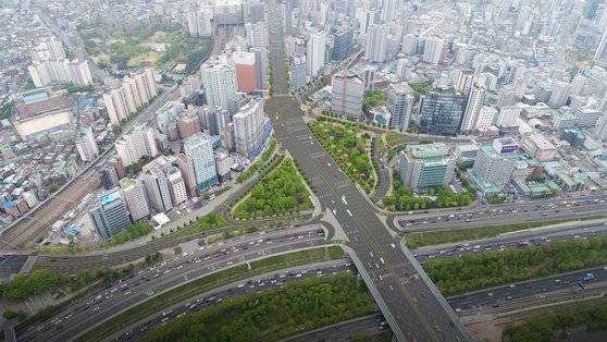 서울 영등포구 영등포로터리 공사후 조감도. [사진 서울시]