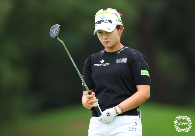 평균 버디 2위 박현경. 사진 제공=KLPGA