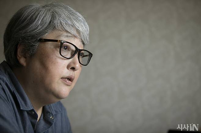 변영주 감독은 “<화차>에서 시작된 변영주의 시즌 2가 <이유>에서 끝나게 될 것 같다”라고 말했다. ⓒ시사IN 이명익