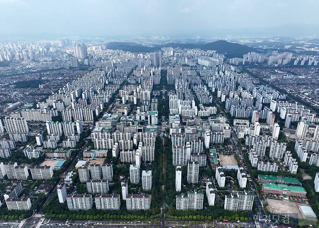 경기 고양시 일산신도시 아파트 전경. 사진=최혁 기자