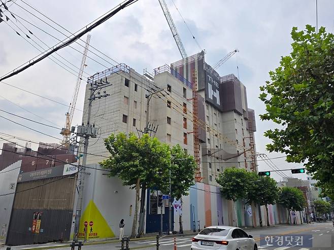 강남구 대치동 디에이치 대치 에델루이 햔장 모습. 사진=이송렬 기자.