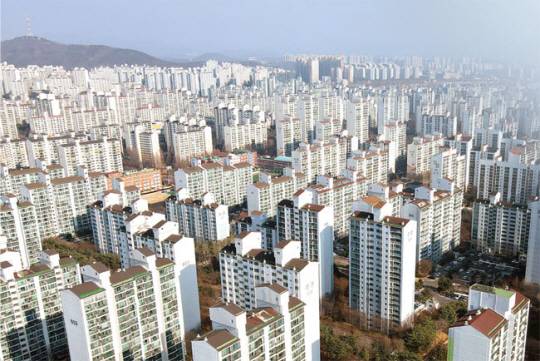 1기 신도시의 대표 격인 경기 고양시 일산동구 일대 아파트 전경. 뉴시스