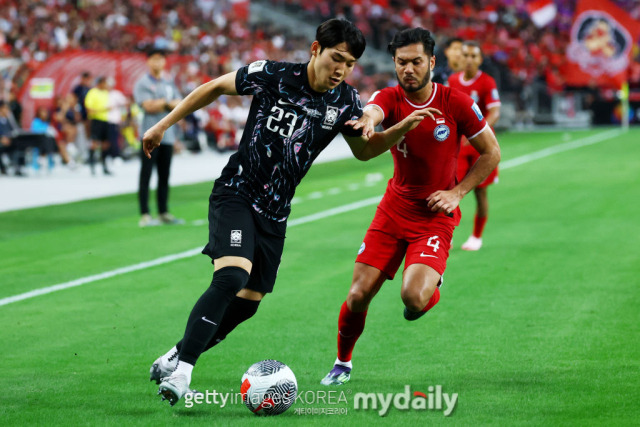 대한민국 축구대표팀 배준호./게티이미지코리아