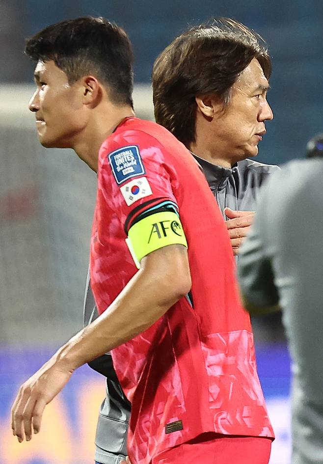 축구대표팀 수비수 김민재. 암만 | 연합뉴스