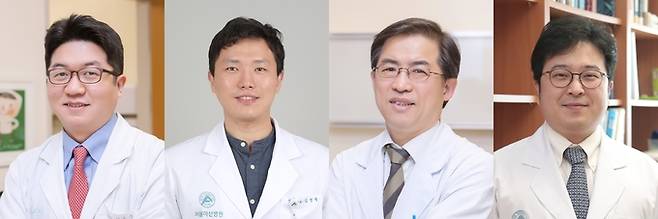 서울아산병원 성형외과 최종우·김영철 교수, 소아신경외과 나영신·정상준 교수