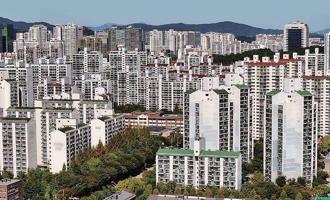 경기도 성남시 분당구 일대 아파트 단지. /연합뉴스