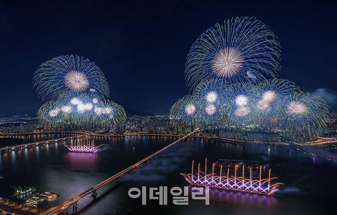 2024년 서울세계불꽃축제 모습(사진=㈜한화)