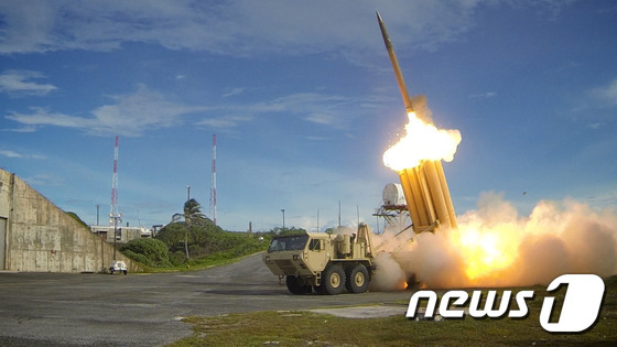 미국 고고도 미사일방어체계 사드(THAAD). ⓒ News1 추연화 기자