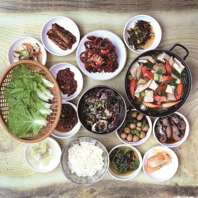 '두꺼비게장' 게장백반. 사진=손준석