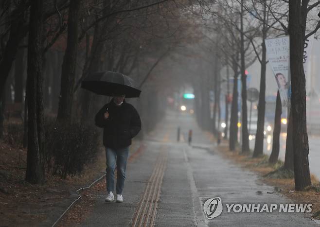 비 내리는 대전 [연합뉴스 자료사진]