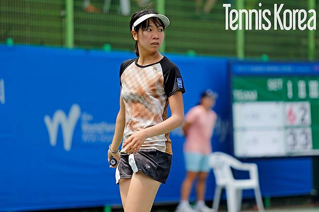 지난 5월 ITF 고양대회에 출전했던 이토 아오이