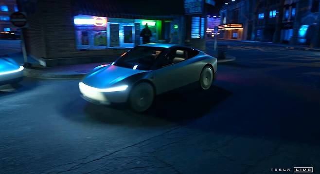 사진 : 테슬라 사이버캡 (출처=테슬라 유튜브)