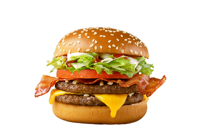 McDonald's Bacon Tomato Deluxe burger. McDonald's Korea has temporarily removed tomatoes from some of its burgers due to supply shortages./McDonald's Korea