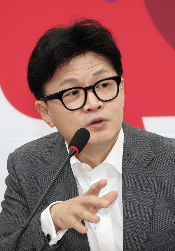 국민의힘 한동훈 대표. 연합뉴스