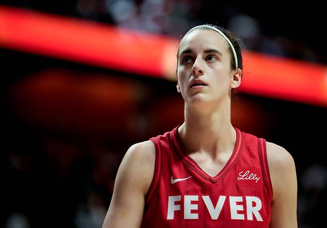 WNBA 인디애나의 슈퍼 루키 케이틀린 클라크. Getty Images코리아