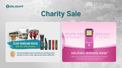 Olight Charity Sale