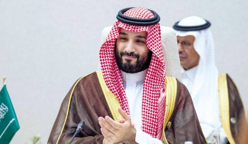 사우디아라비아의 무함마드 빈 살만 왕세자 [연합]