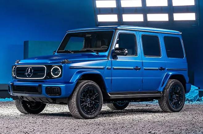 올 연말 출시예정인 벤츠 G580 EV&nbsp;