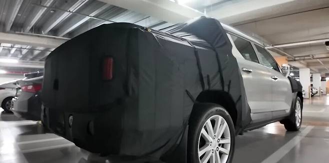 사진 : KGM O100 테스트카 (출처=우파TV)