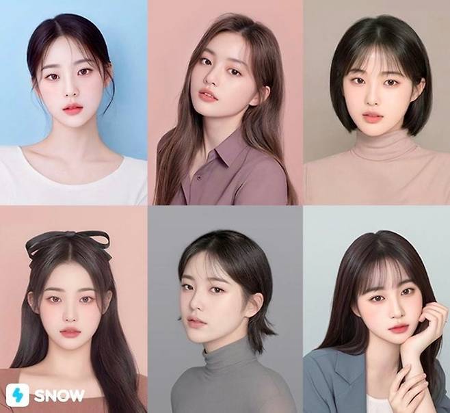 스노우 AI 프로필 서비스./스노우 제공