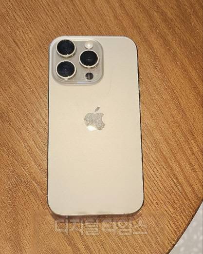 애플 '아이폰 16 프로' 후면.