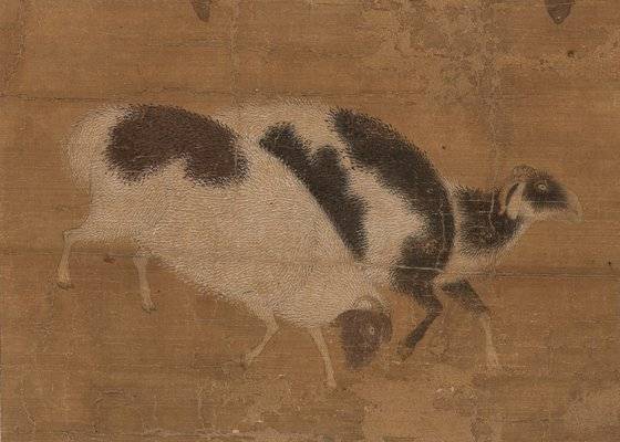 고려 공민왕이 그린 ‘양도’. 공민왕은 글과 음악은 물론 고려를 대표하는 화가로 불릴 만큼 그림 솜씨가 빼어났다고 한다. 간송미술문화재단