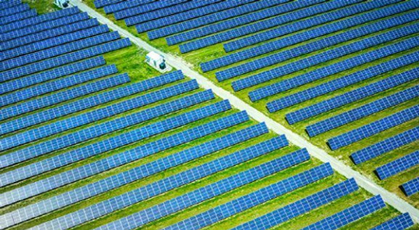 The solar power plant developed by Samsung C&T’s Trading and Investment Group in Ontario, Canada. (Samsung C&T)