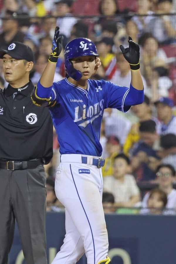 삼성 김현준. 사진=삼성 라이온즈 제공