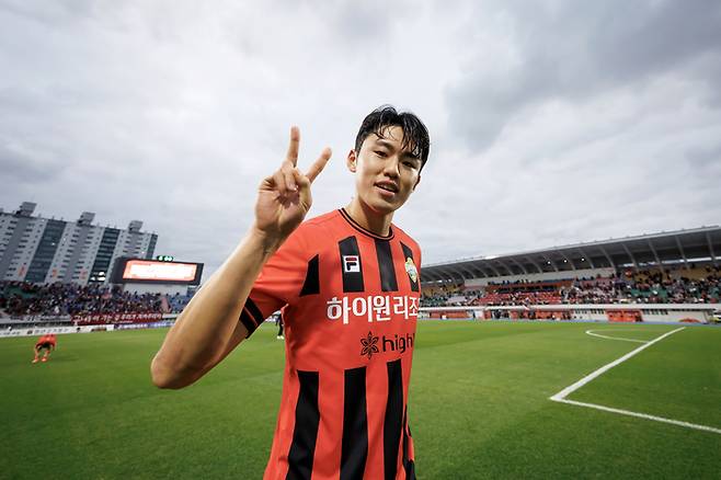 강원FC 이기혁. 프로축구연맹 제공