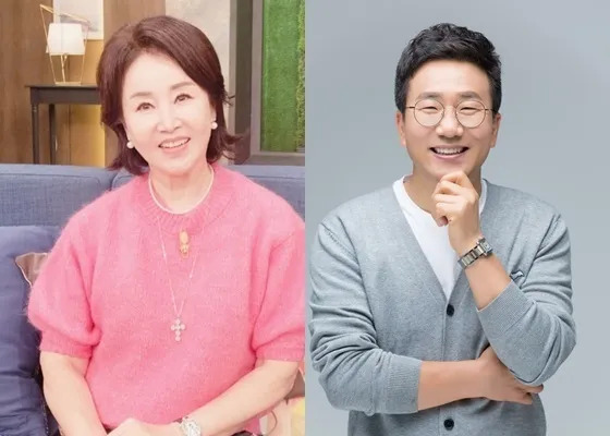 선우은숙(왼쪽)이 유영재 아나운서와 재혼. 소속사 제공.