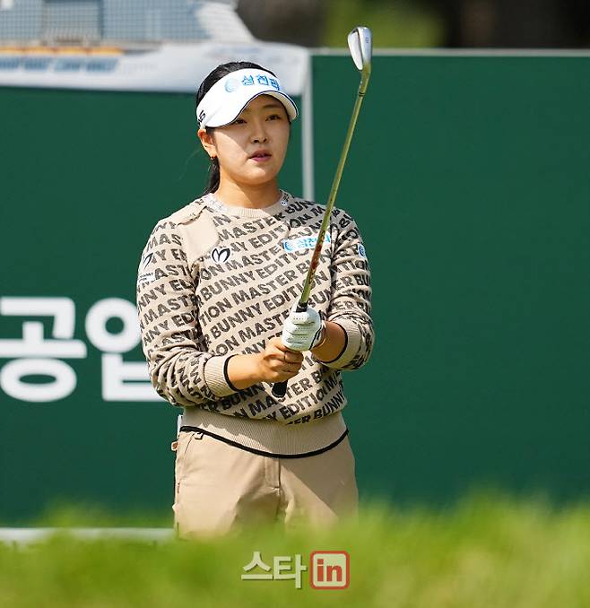 2024시즌 KLPGA 투어 신인상을 확정한 유현조. (사진=이데일리 골프in 조원범 기자)