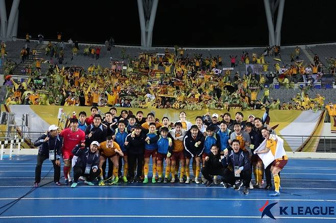 광주FC(한국프로축구연맹 제공)