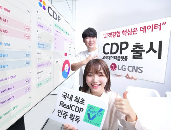 LG CNS의 고객데이터플랫폼(CDP). 사진 LG CNS