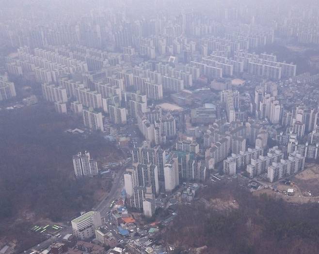 서울 노원구의 한 아파트 단지. [연합뉴스 ]