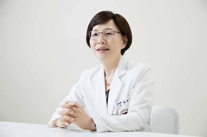 고대안암병원 종양내과 박경화 교수/사진=신지호 사진기자