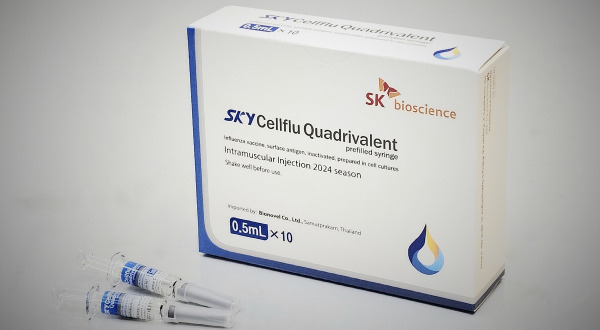 SKYCellflu Quadrivalent. (SK bioscience)