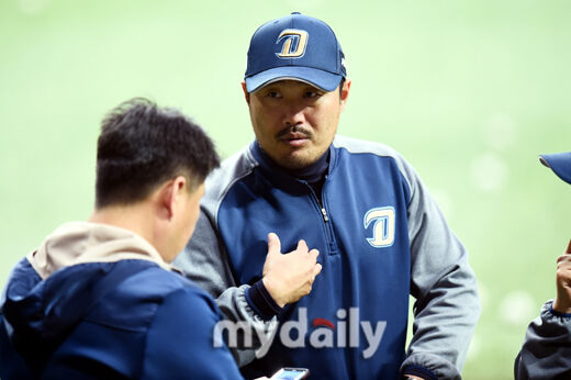 NC 시절의 이호준 코치./마이데일리