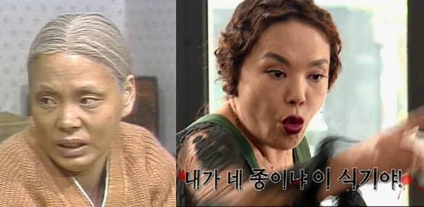 MBC ‘전원일기’·‘안녕, 프란체스카’ 속 김수미의 모습