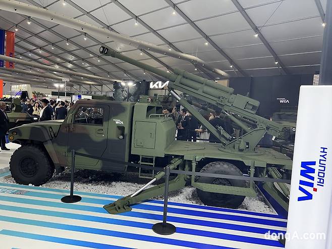 현대위아 경량화 105mm 자주포
