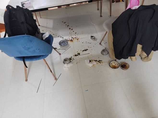 토요일밤 막걸리와 안주