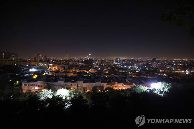 이란 테헤란 전경 [AFP 연합뉴스 자료사진. 재판매 및 DB 금지]