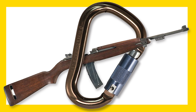 카빈총과 카라비너는 생각보다 인연이 깊다. [사진 출처=공공 저작물·기타]