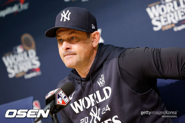 [사진] 뉴욕 양키스 애런 분 감독 ⓒGettyimages(무단전재 및 재배포 금지)