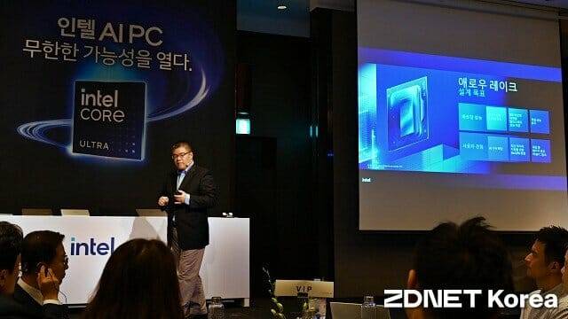 잭 황 인텔 APJ 세일즈 디렉터는 ”코어 울트라 시리즈2는 AI 성능과 전력 효율에 중점을 둔 제품”이라고 밝혔다. (사진=지디넷코리아)
